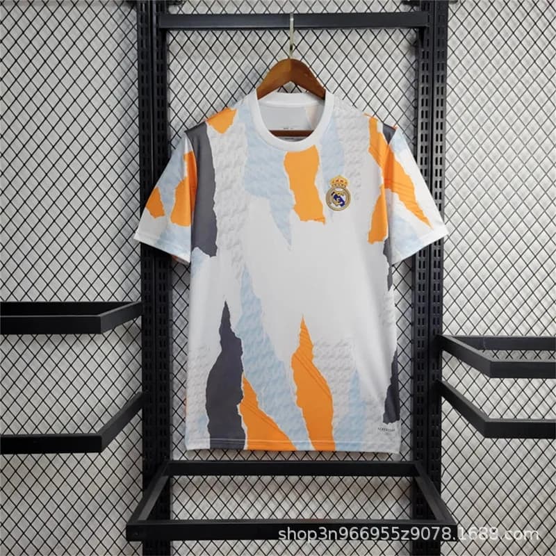 Adidas Real Madrid Home Jersey Abstract Print