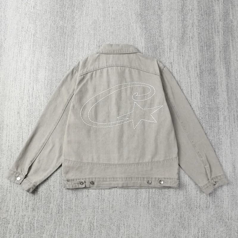 Denim Jacket Corteiz Star Logo