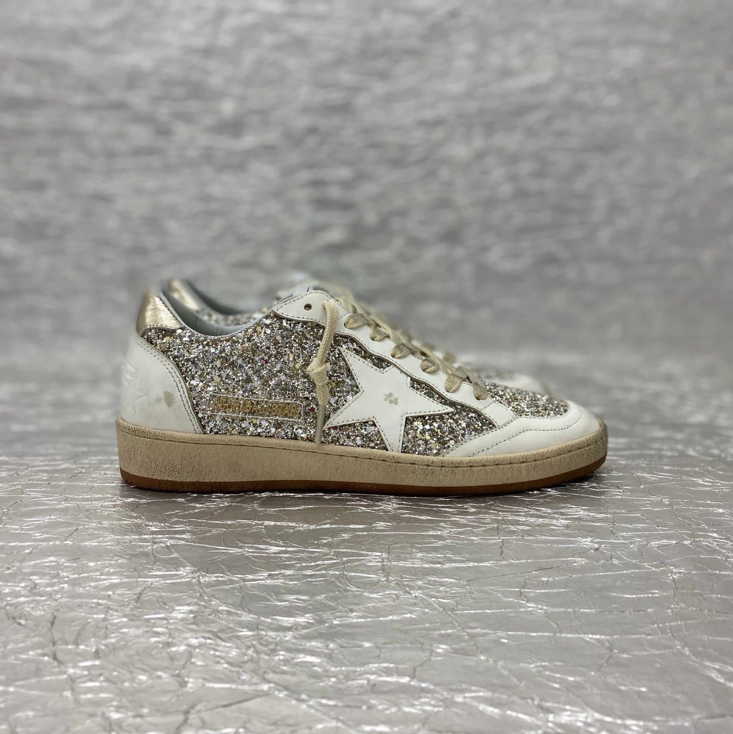 Golden Goose Ballstar Leopard Print — K45