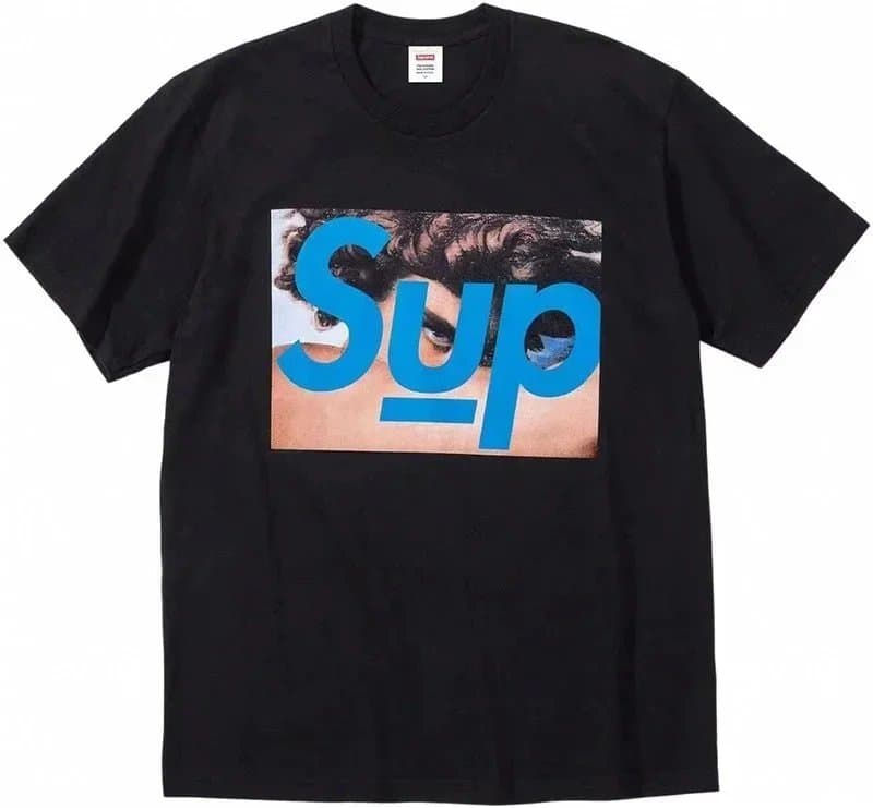 Supreme Box Logo Tee White Script — 34