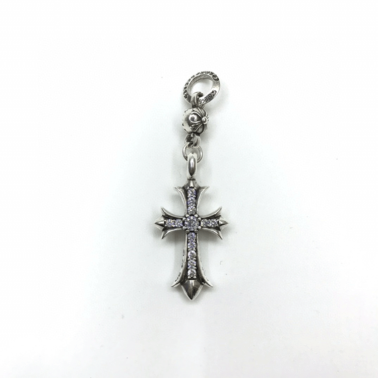 Chrome Hearts Cross Charm Pave Crystal