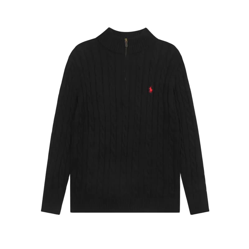 Polo Ralph Lauren Cable Knit Quarter-Zip Sweater Classic Fit