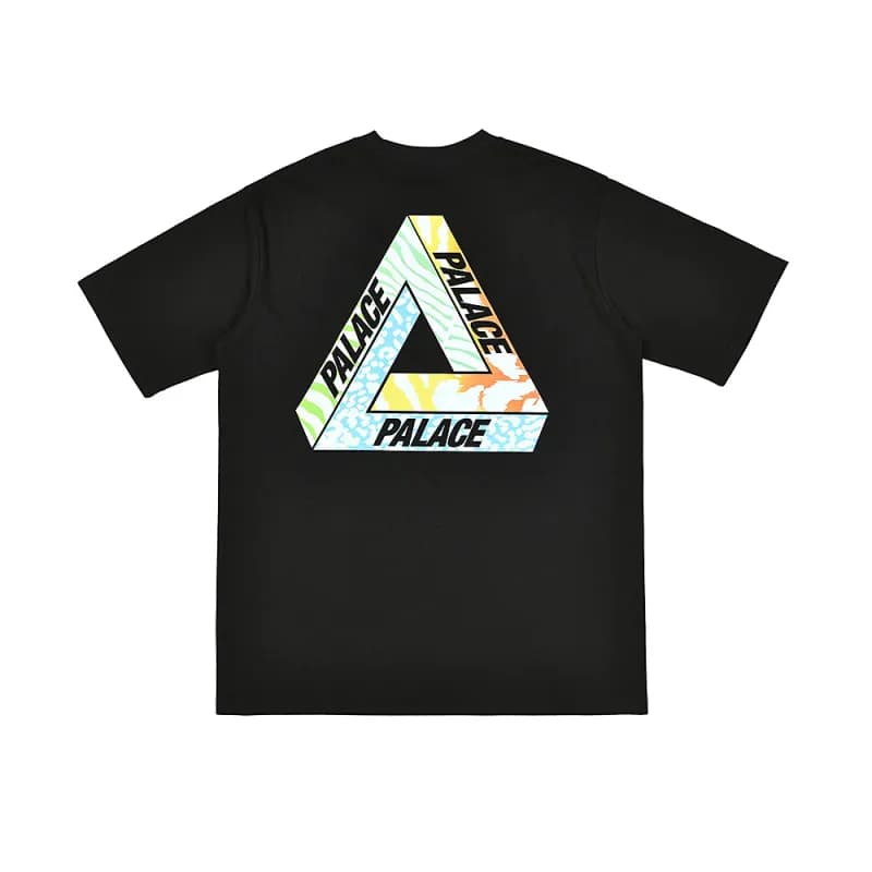 Palace Graphic Tee Multi-Character Print — 4117黑色