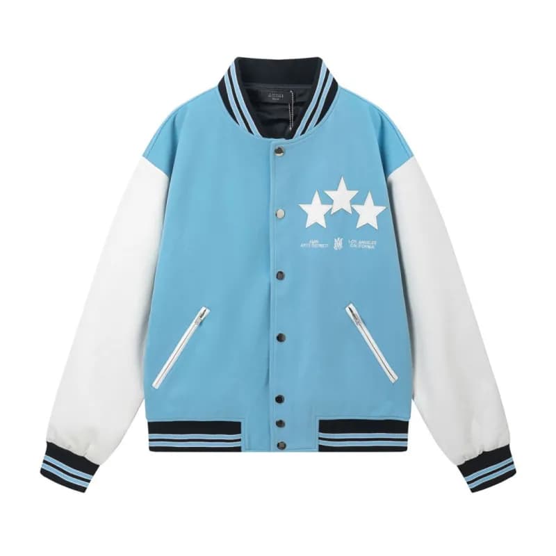 Off-White Varsity Jacket Three Stars