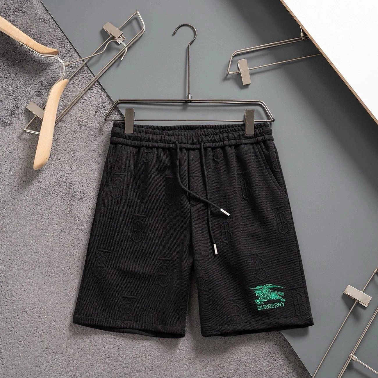 BAPE Printed Shorts ABATHINGAPE Logo Pattern — Z0013黑色