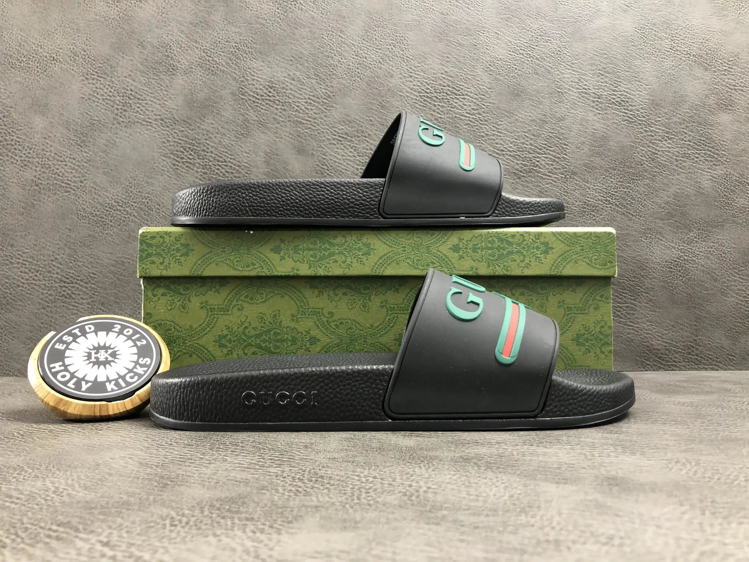 Gucci Slide Sandal GG Web