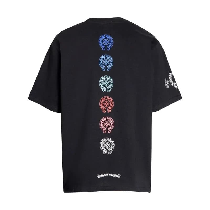 Chrome Hearts Graphic T-Shirt Six Logo Stack