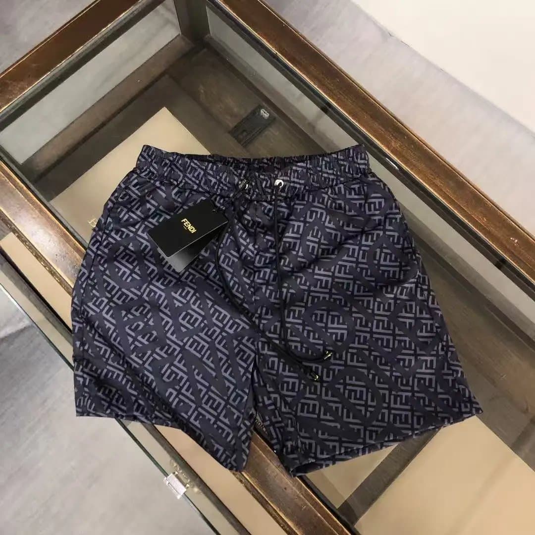 Fendi FF Logo Shorts Monogram Print — fendi3.0T