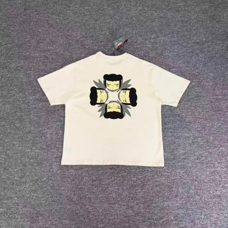Graphic T-Shirt Four-Face Labubu Print