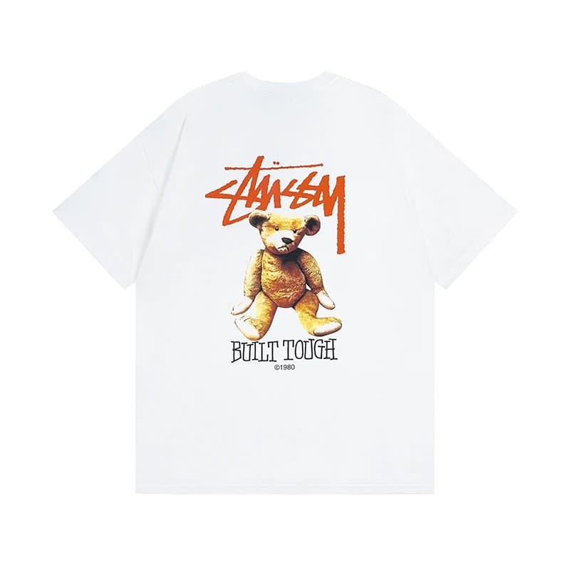 Stüssy Logo Tee Dripping Logo — 875白