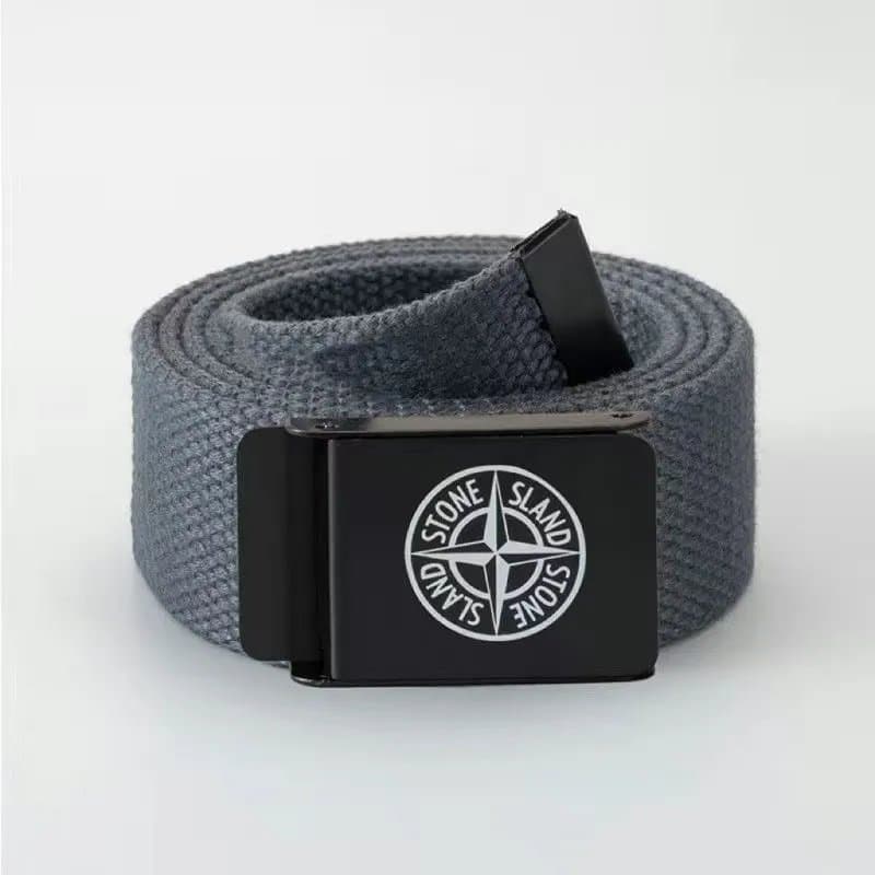 Stone Island Canvas Belt Compass Logo