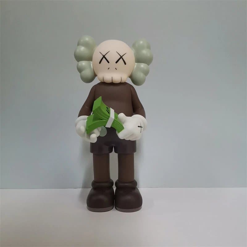 KAWS Companion Dissected Anatomy — 30cm 数钱款 咖色【盒装】