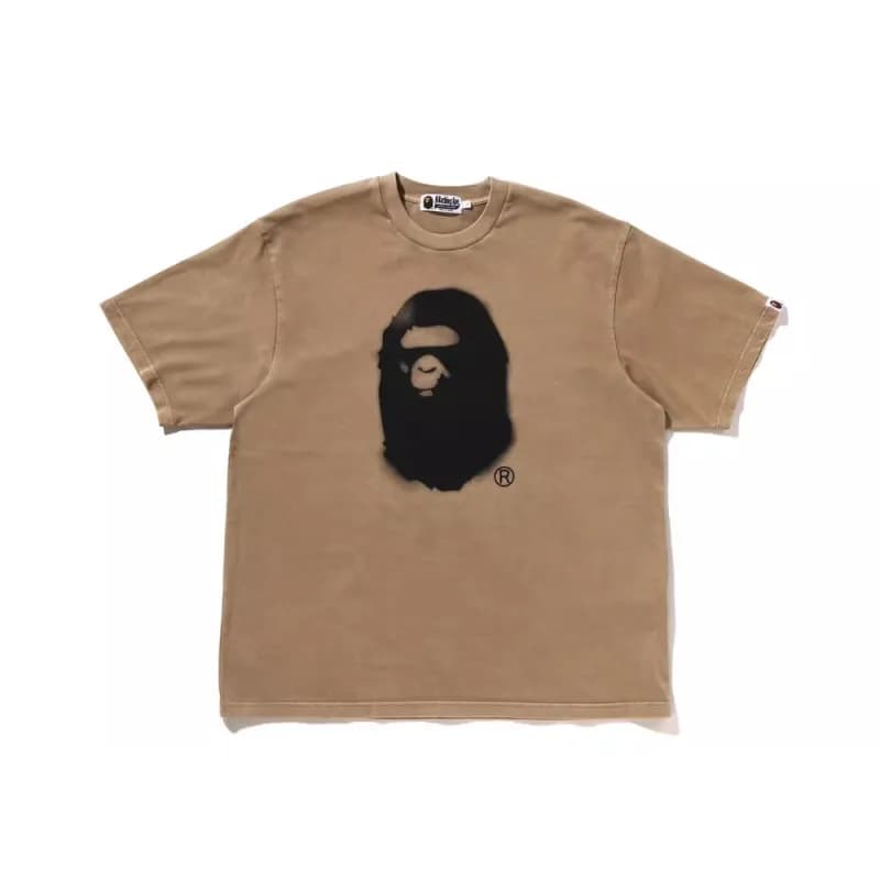 BAPE Ape Head Tee Spray Paint Ape