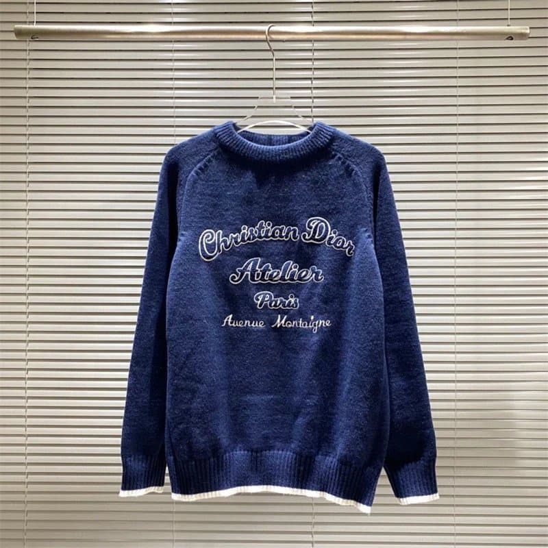 Dior Atelier Sweater Embroidered Logo