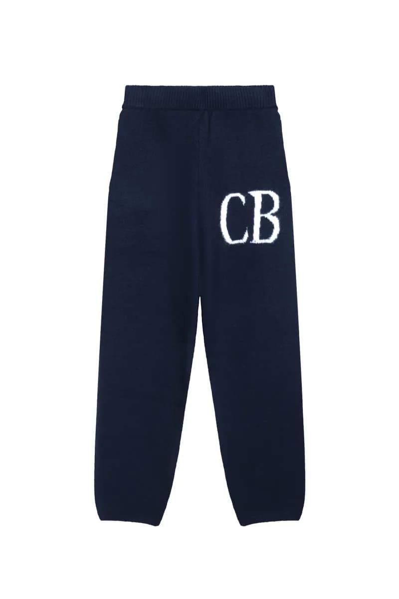 Cole Buxton CB Logo Tee Embroidered — 9-30 royal blue pants