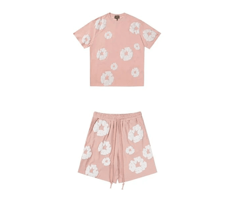 Balenciaga Floral Print Set Cloud Motif