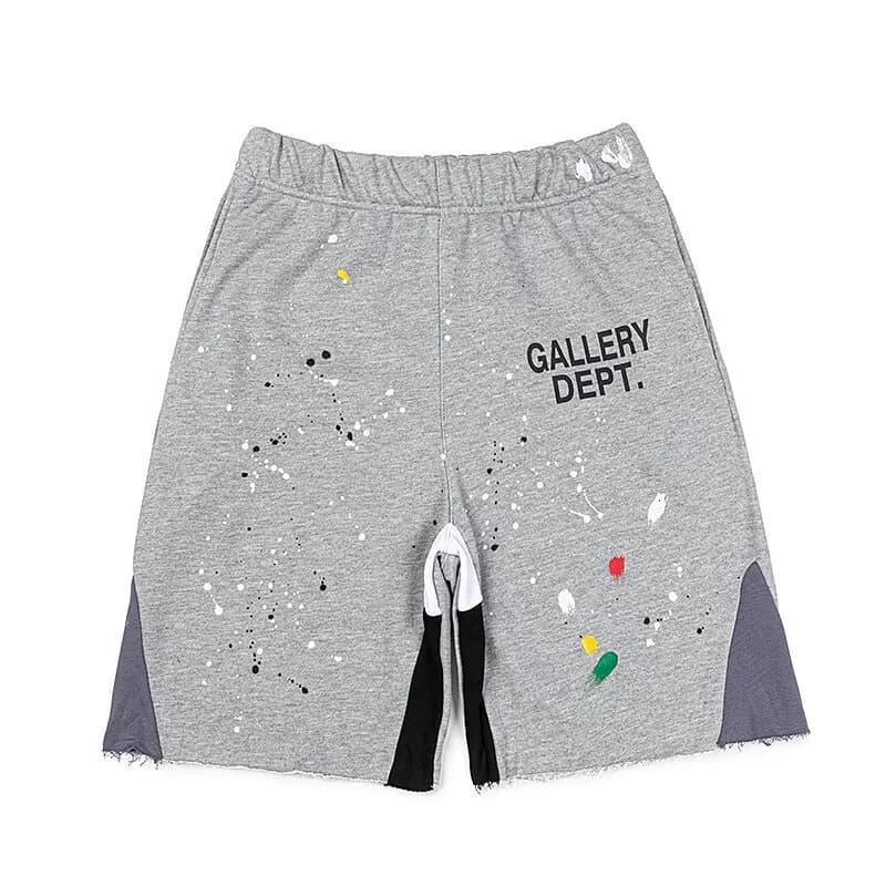 Paint Splatter Shorts Gallery Dept. Logo
