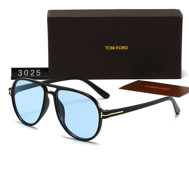 Tom Ford Aviator Sunglasses Tortoiseshell — 礼盒装 · 3025-A