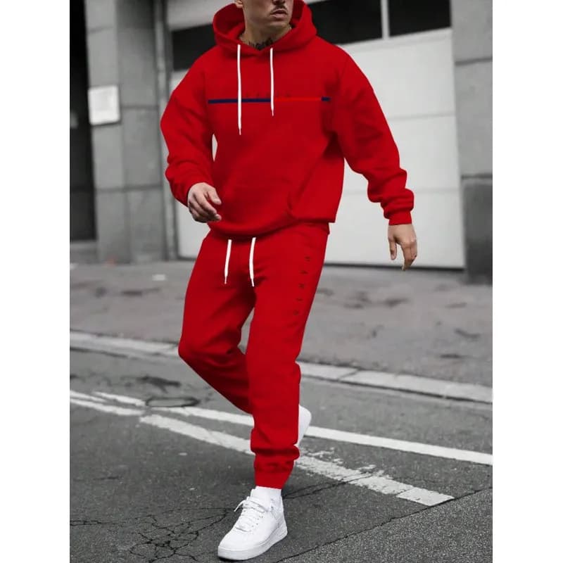 Tommy Hilfiger Hoodie and Joggers Set Tommy Logo — G50Z97