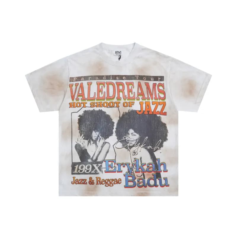 Vale Forever Short Sleeve T-Shirt Valedreams Graphic Print