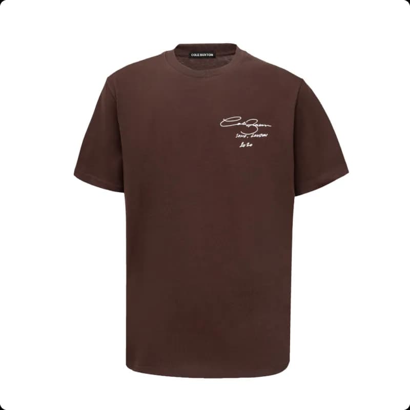 Cole Buxton Signature Tee Script Logo