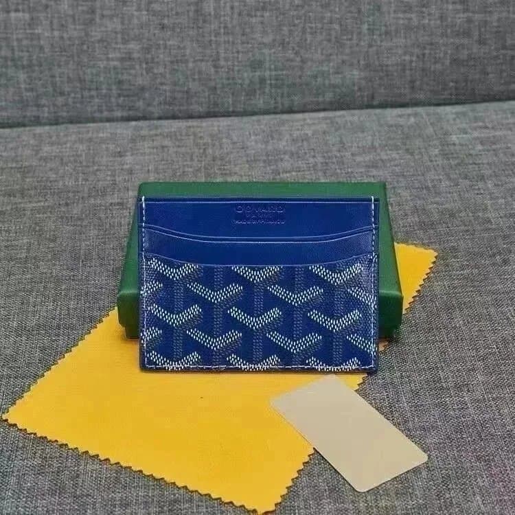 Goyard Card Holder Chevron Pattern — 19