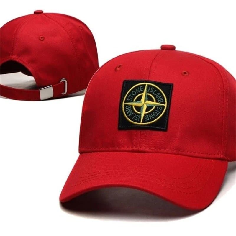 Stone Island Baseball Cap Compass Logo Patch