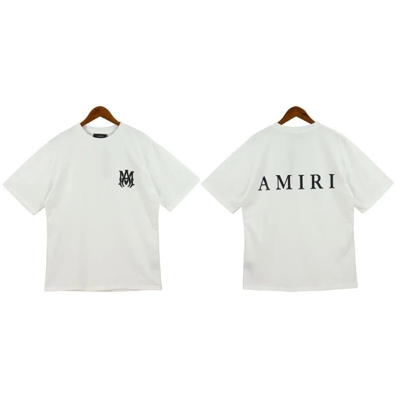 Off-White Graphic T-Shirt Amiri Script Print — 3