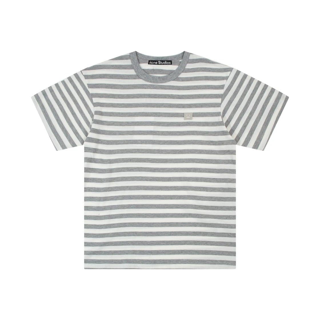 Acne Studios Face Patch T-Shirt Beige — 1180灰白