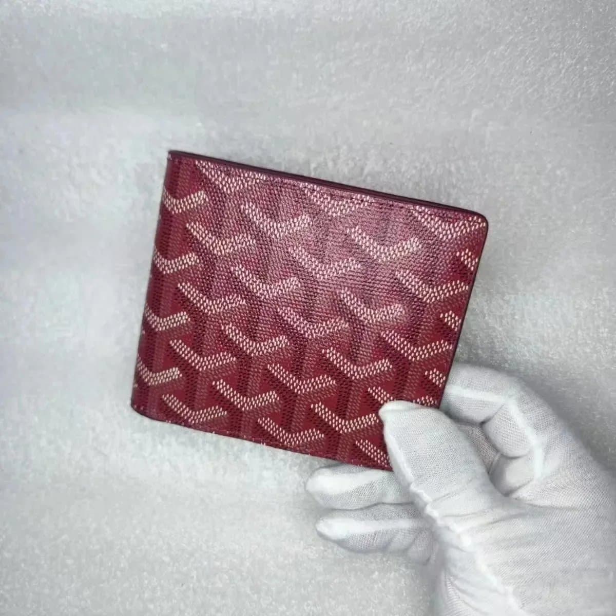 Goyard Card Holder Chevron Pattern — DD050185016