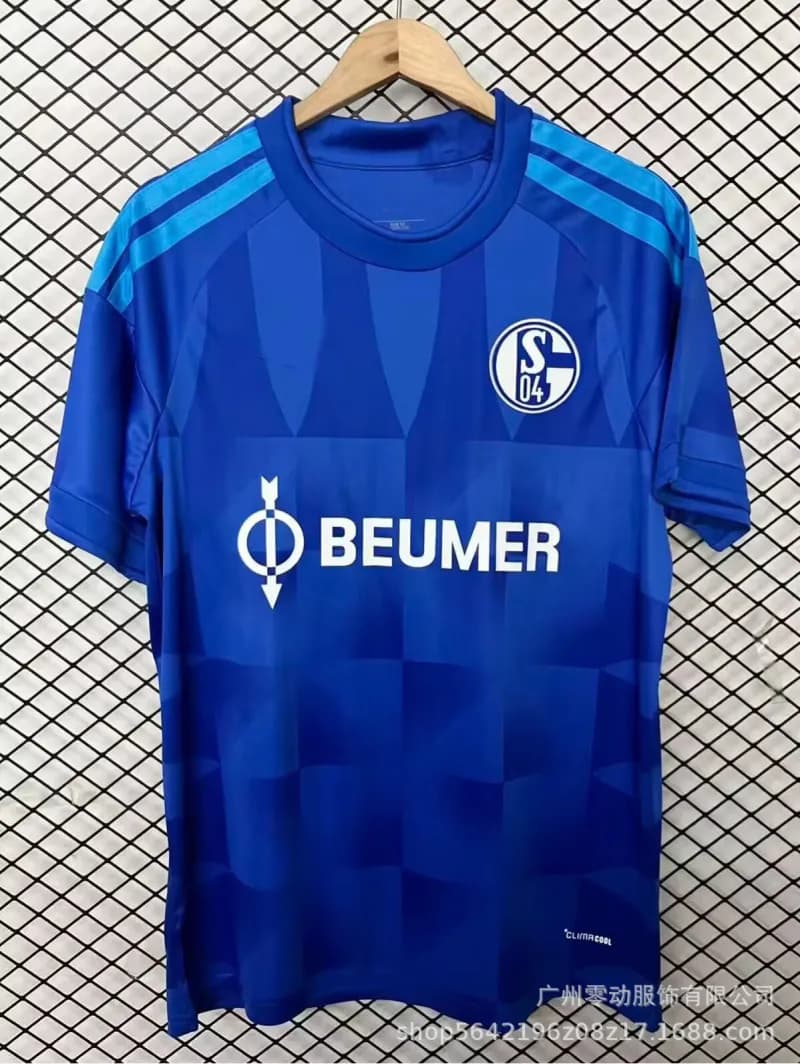 Schalke 04 Home Jersey Beumer Sponsor