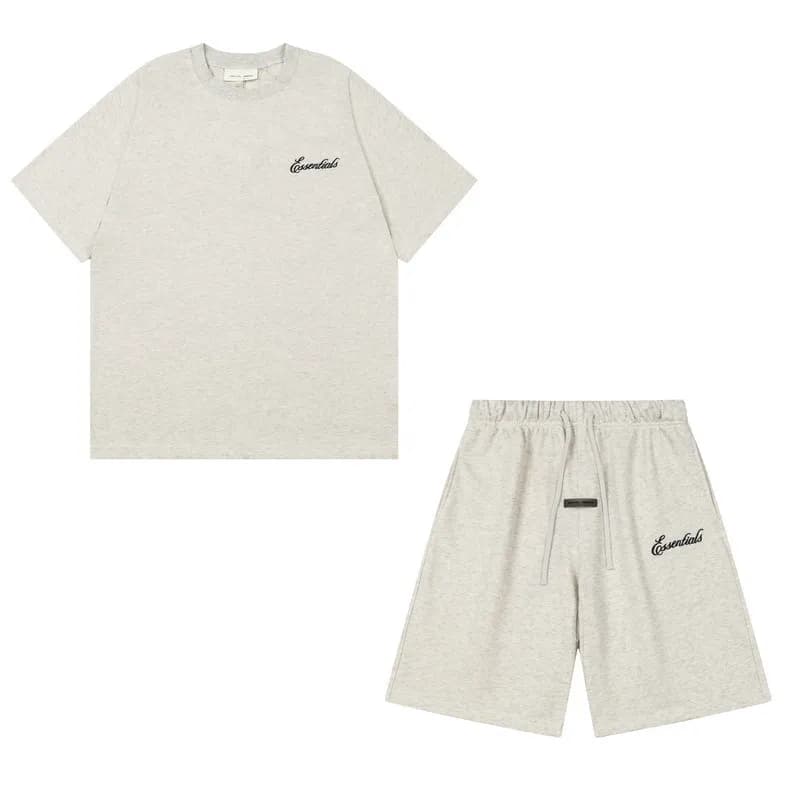 Fear of God Essentials T-Shirt and Shorts Set Essentials Logo