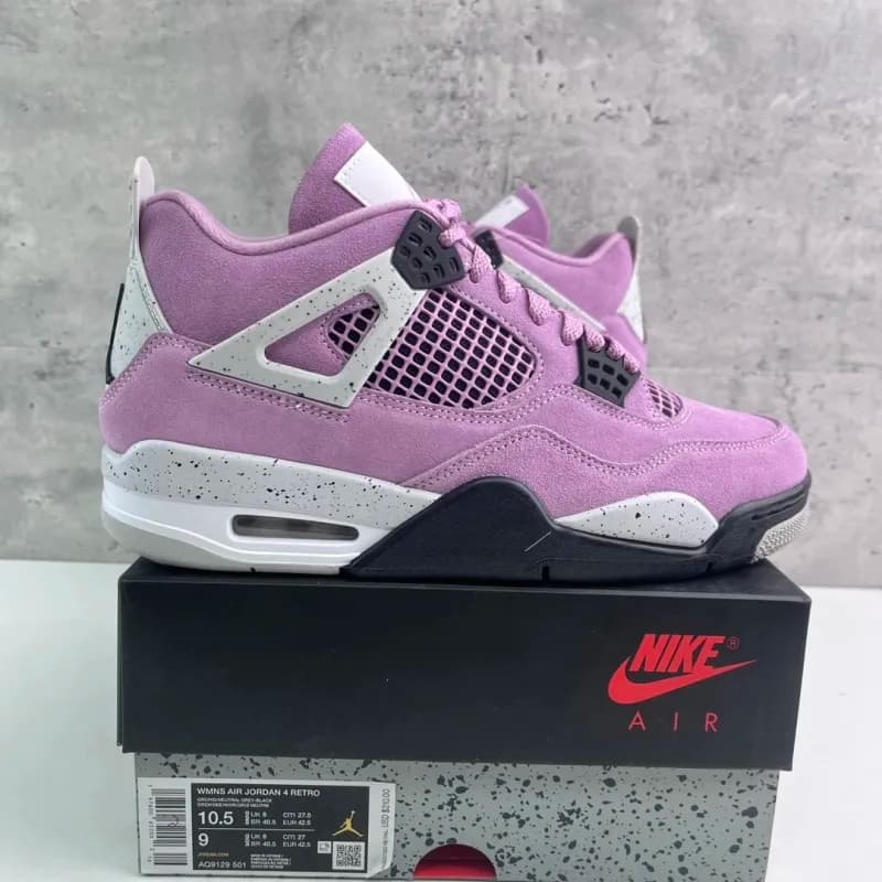 Air Jordan 4 Retro Bred Yellow — 猛男粉 AQ9129-501