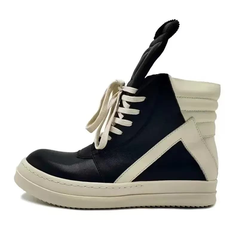 Rick Owens Geobasket High Black/Beige