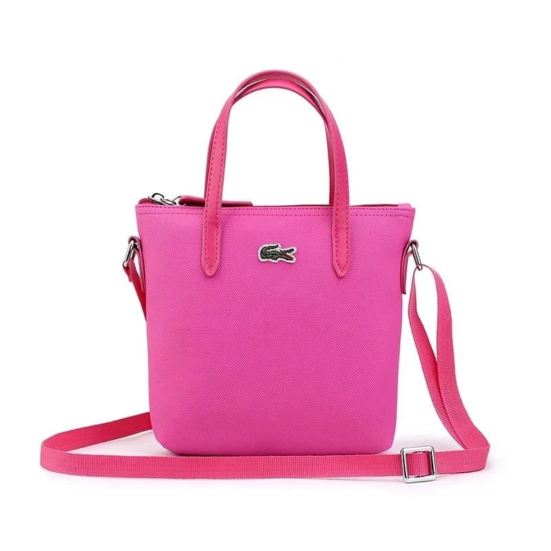 Lacoste Petit Piqué Mini Bag Vibrant Pink