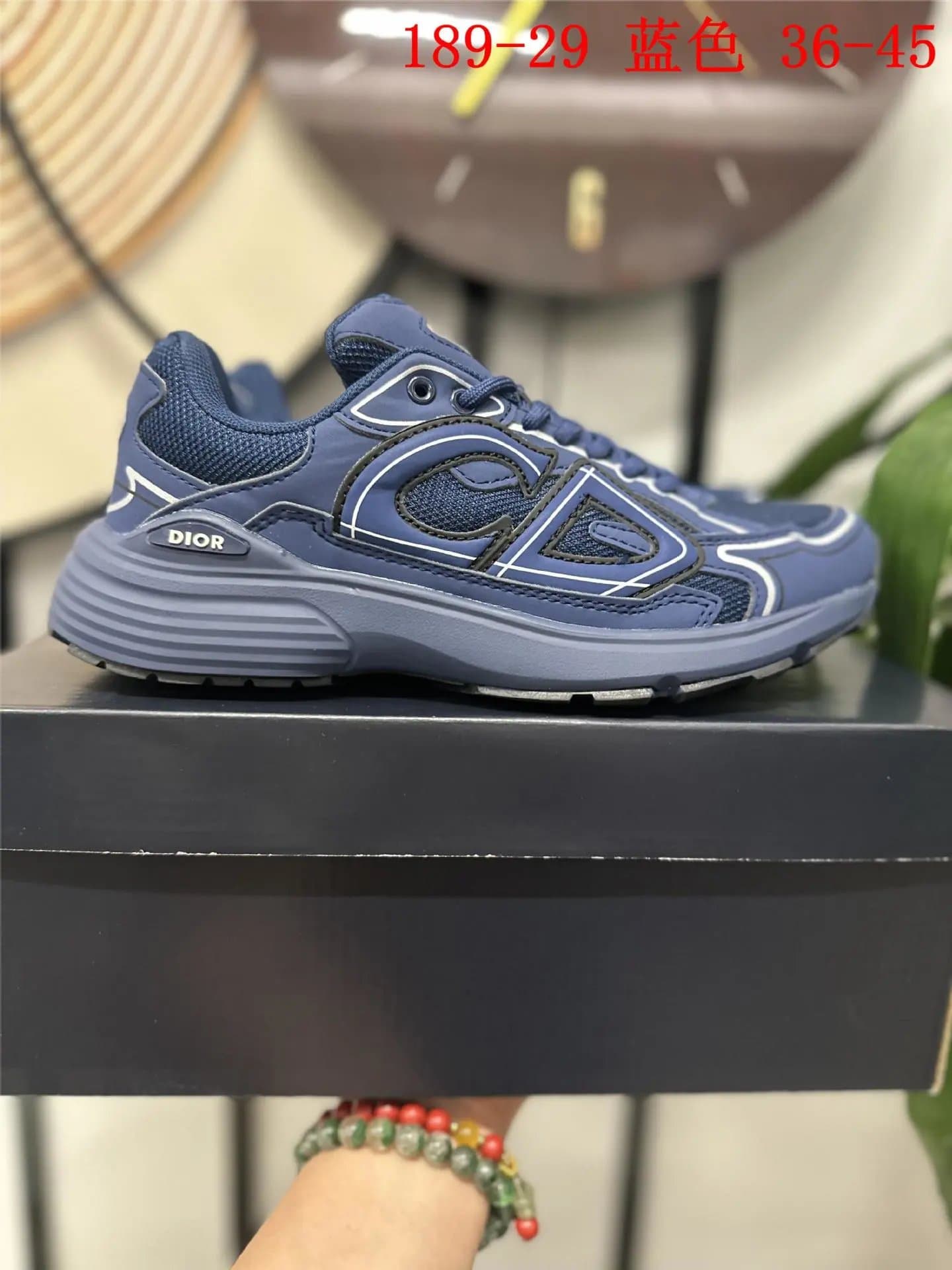 Dior B22 Sneaker Navy