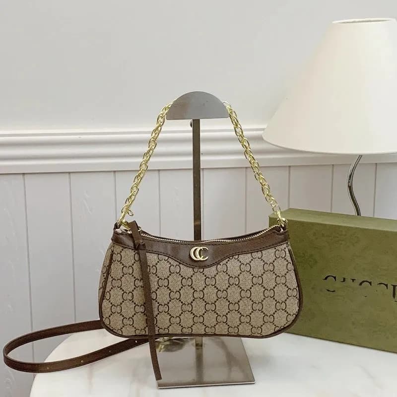 Gucci Horsebit 1955 Mini Bag GG Supreme Canvas
