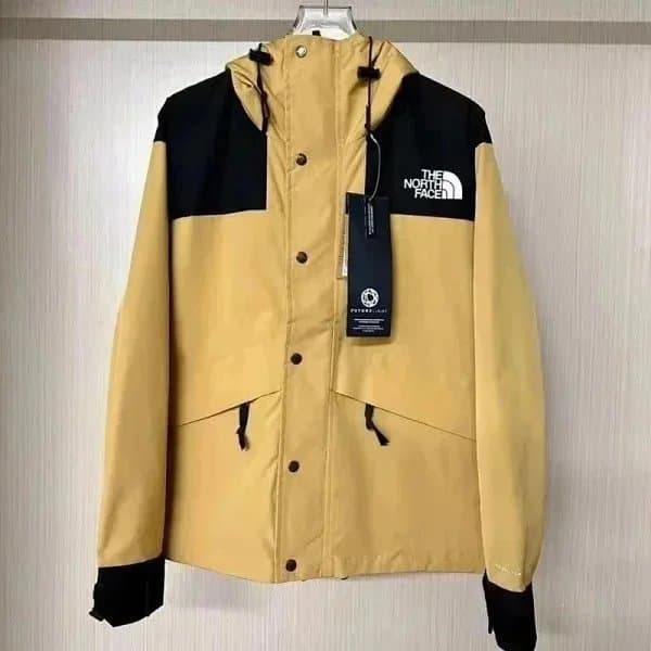 The North Face Mountain Light Jacket Khaki Black