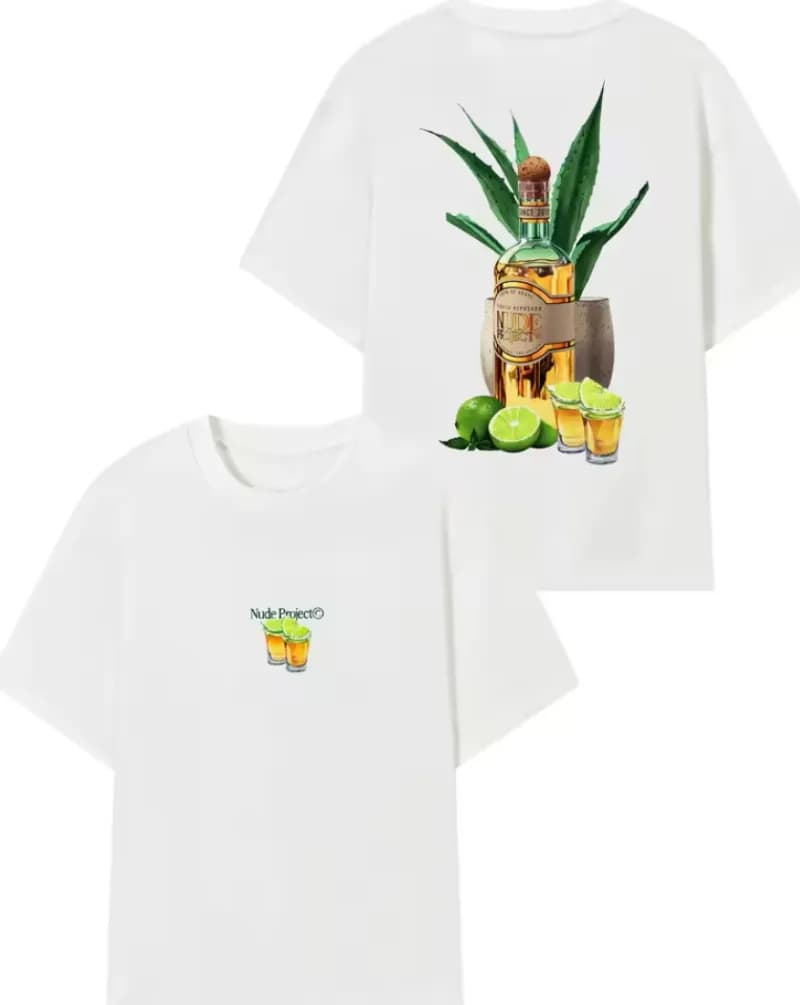 Nude Project Floral Graphic Tee Vase Print — 44