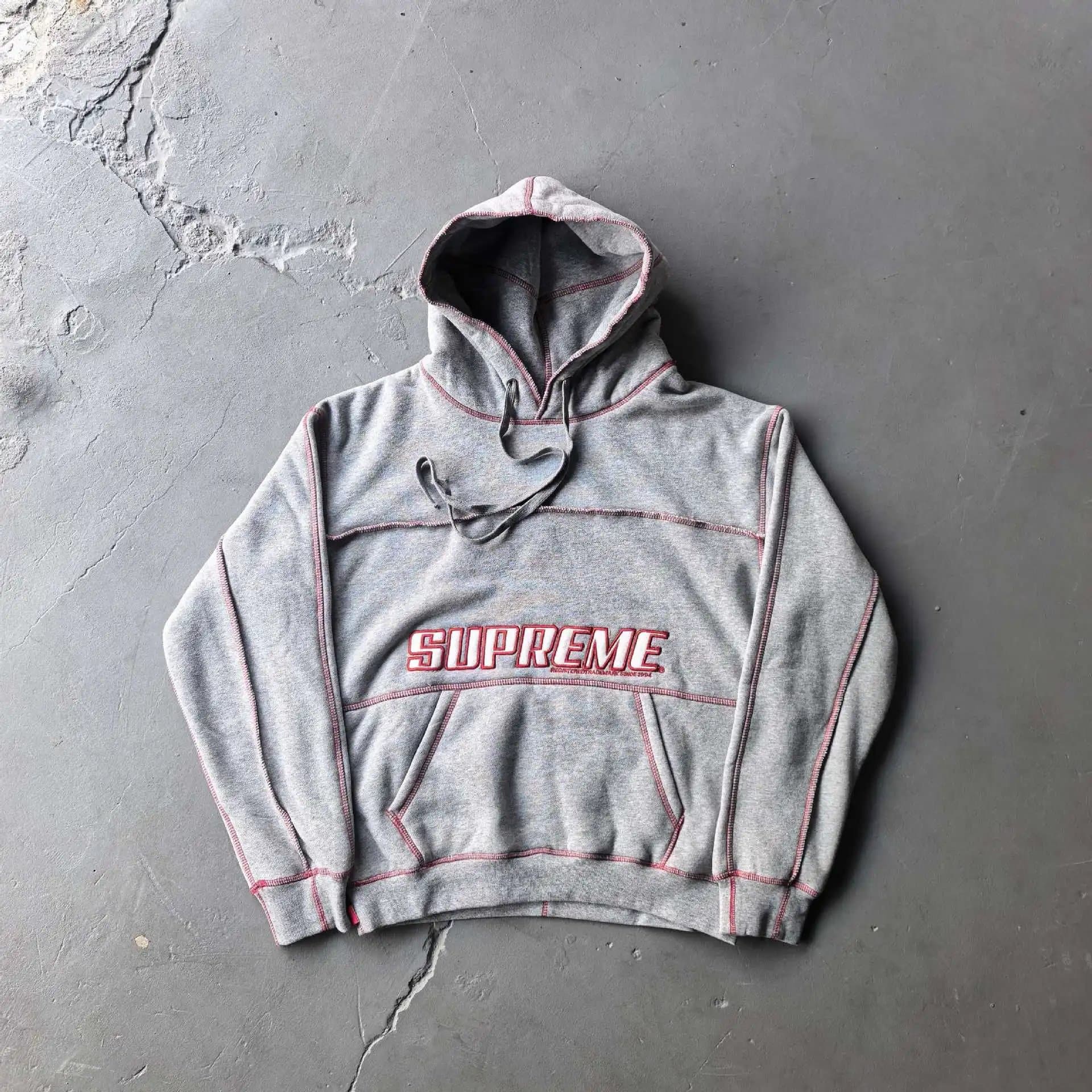 Supreme Track Jacket Ducati Shell — 9158灰色/卫衣