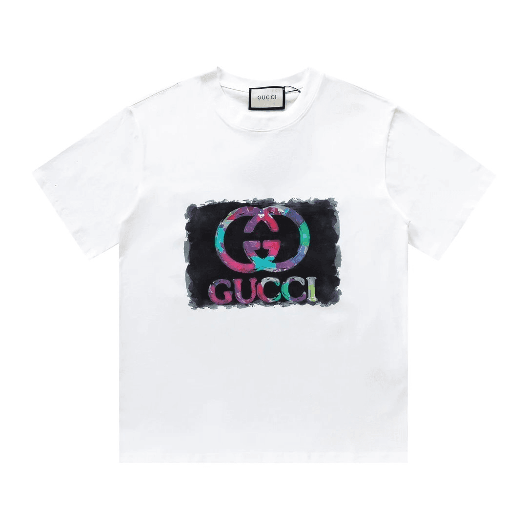 Gucci T-Shirt Watercolor GG Logo