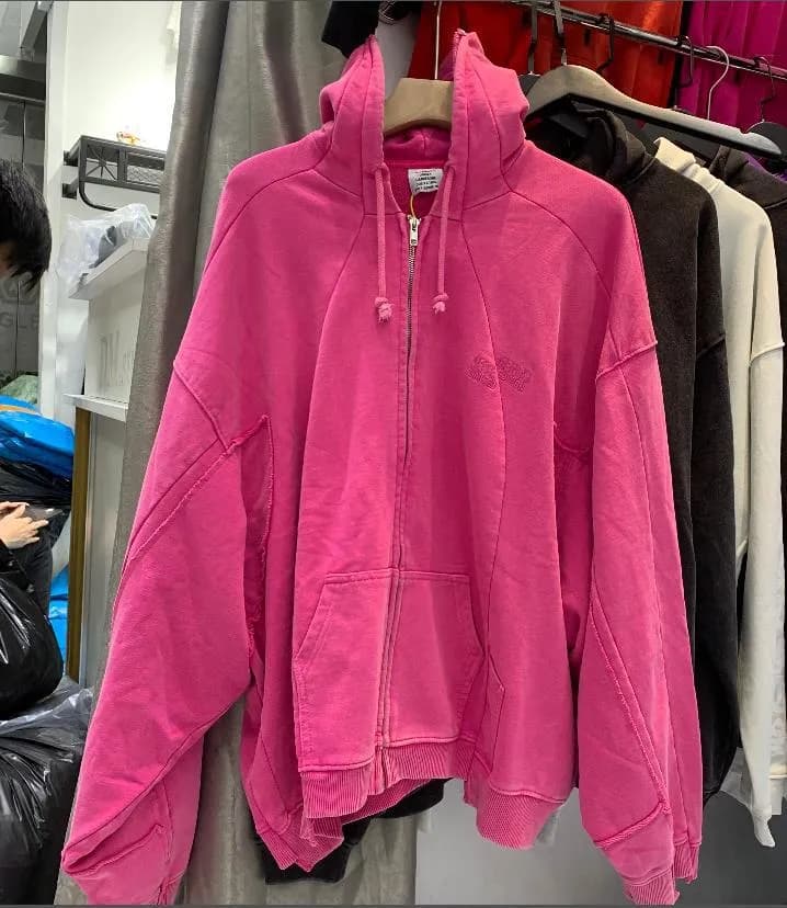 Balenciaga Speed Hoodie Oversized Zip-Up