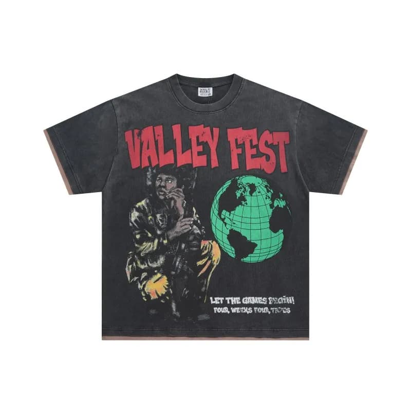 Valentino Valley Fest Tee Graphic Print