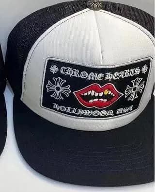 Chrome Hearts Trucker Cap Lips Patch
