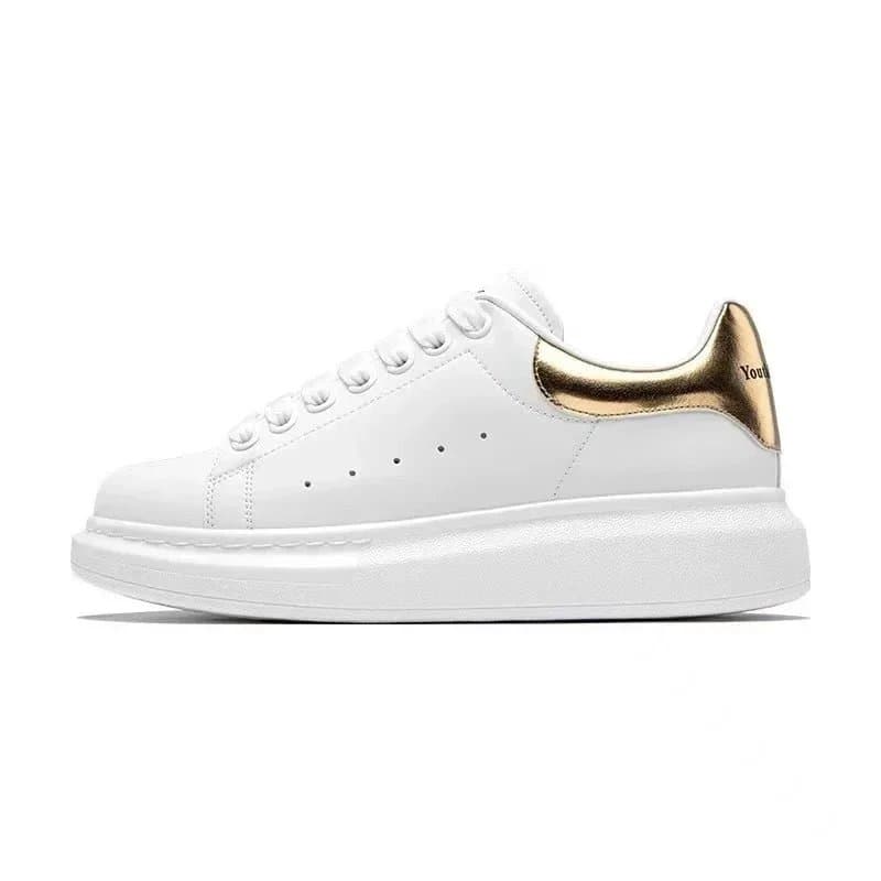 Alexander McQueen Oversized Sneaker Triple White — 8