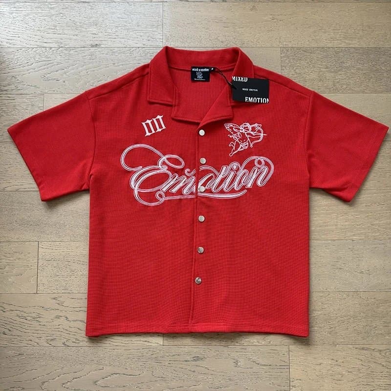 Mixed Emotion Emotion Shorts Script Logo — x0027红色