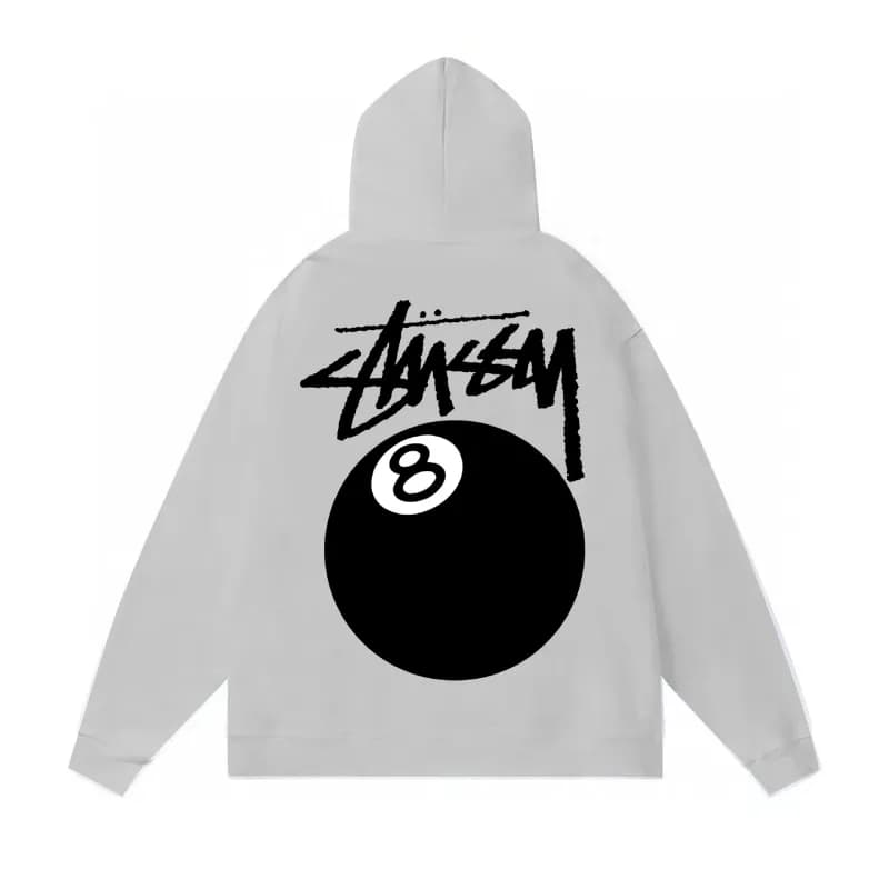 Carhartt Hooded Sweatshirt Embroidered Logo — 108 gray