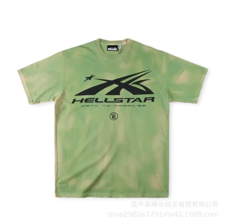 Hellstar Graphic Tee Alien Face Print — 13
