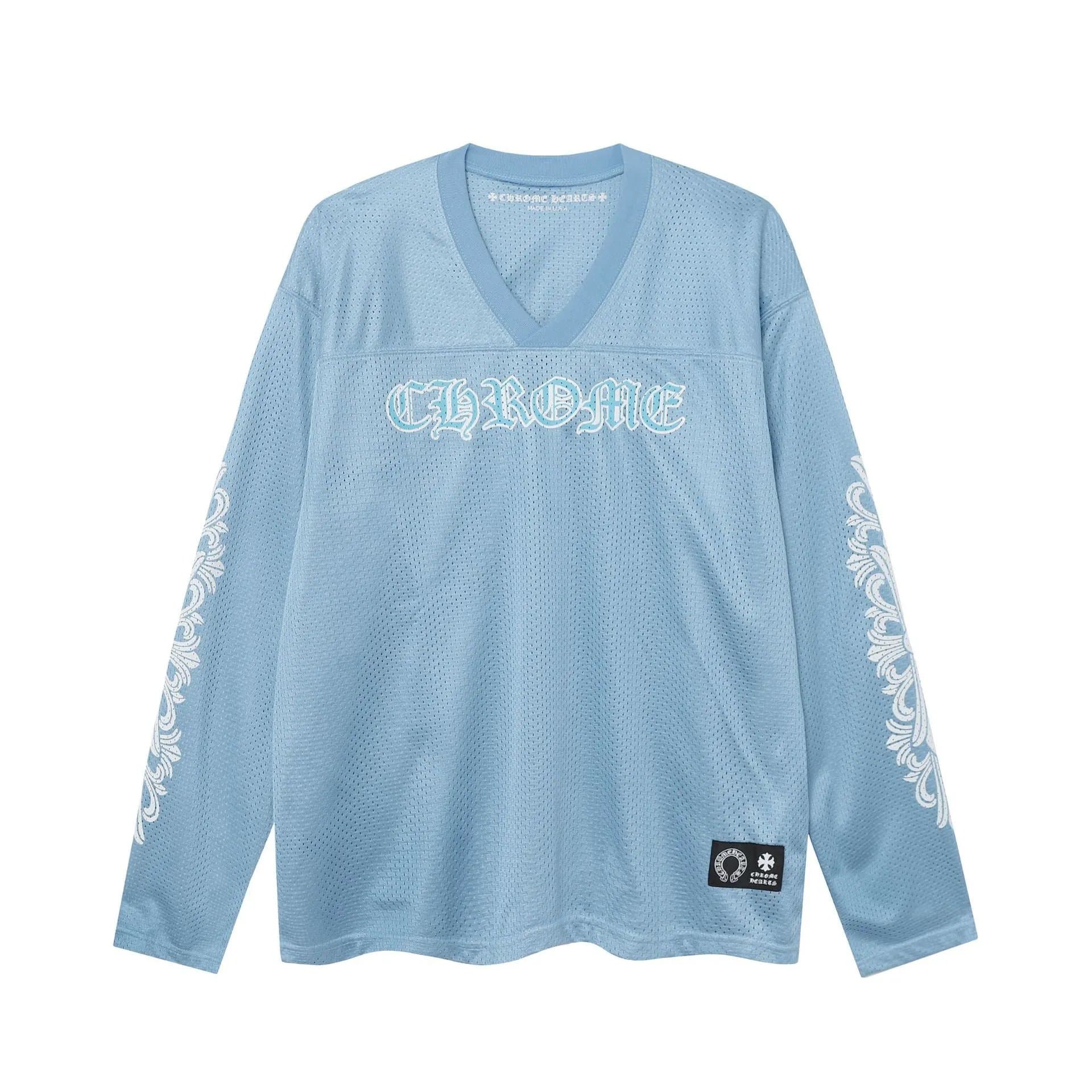Chrome Hearts Logo-Print Shorts White Script — 9998-2蓝色