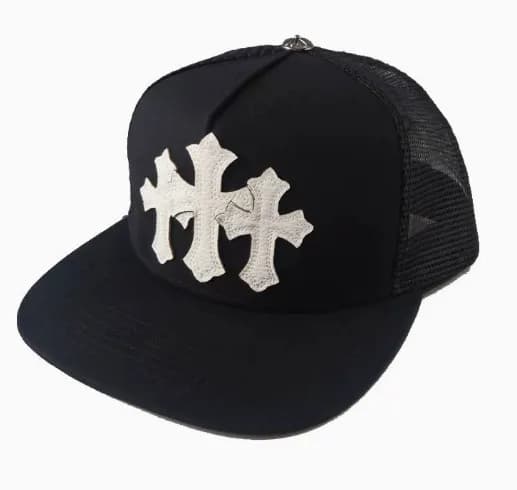 Chrome Hearts Trucker Hat Cross Logo